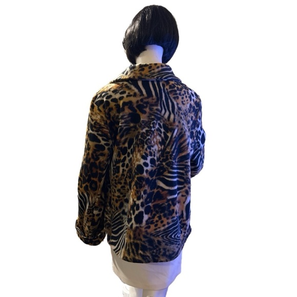 Susan Graver Leopard Jacket, NWT - Picture 3 of 3